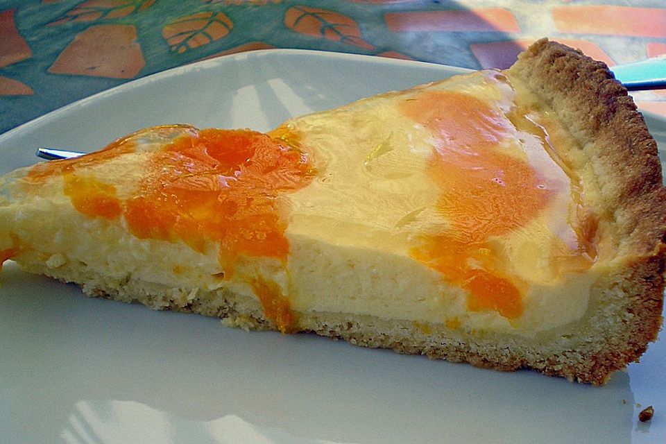 Schmand - Torte mit Mandarinen