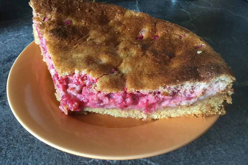 Johannisbeerkuchen mit Guss