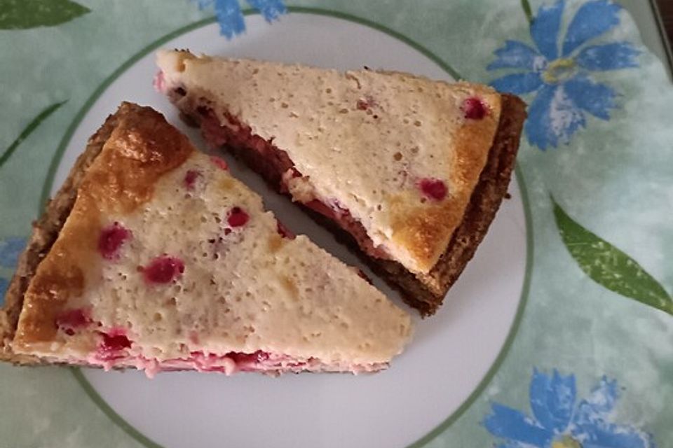 Johannisbeerkuchen mit Guss