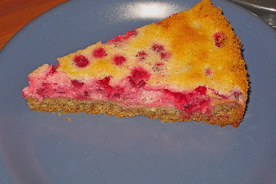 Johannisbeerkuchen mit Guss