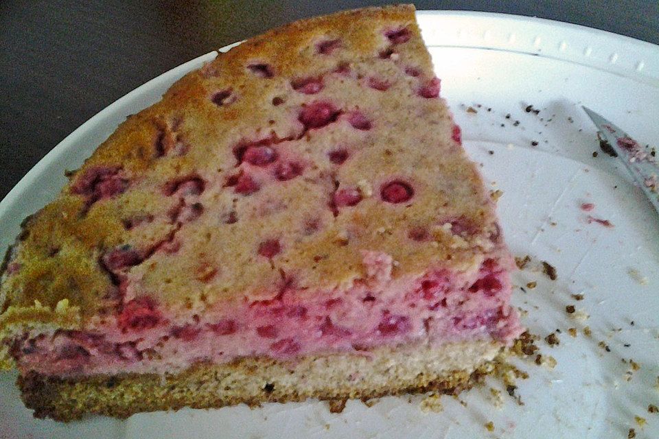 Johannisbeerkuchen mit Guss