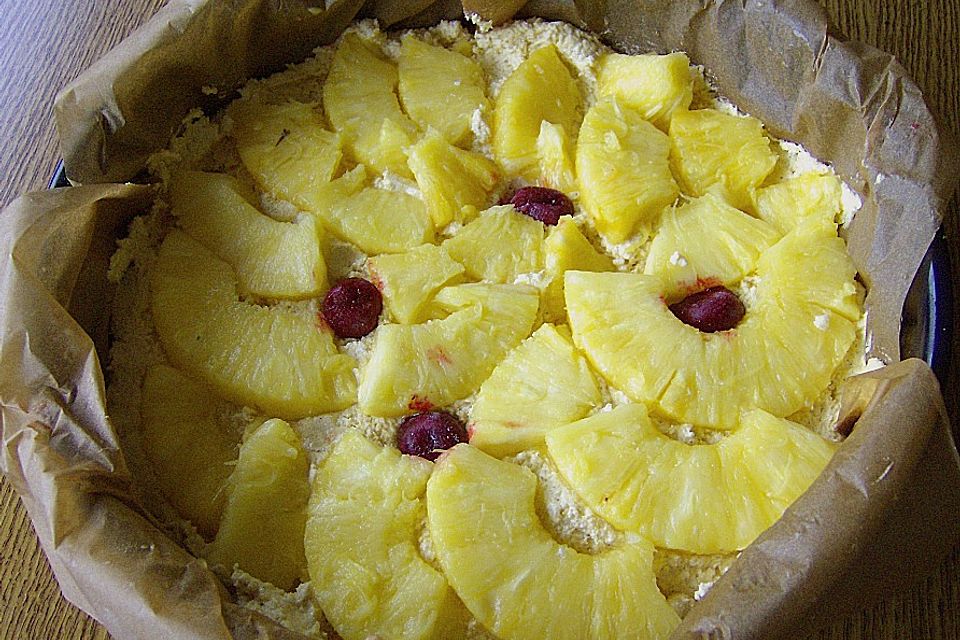 Kokos - Ananas Kuchen