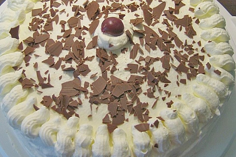 Kirschtorte mit Schokocreme