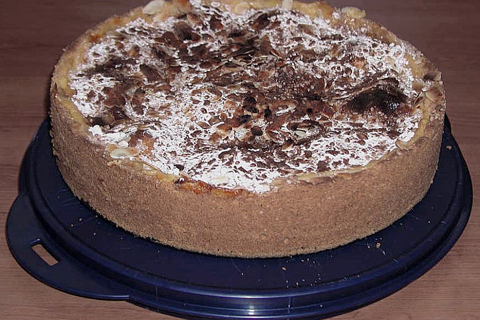 Bratapfelkuchen mit Zimt-Marzipan