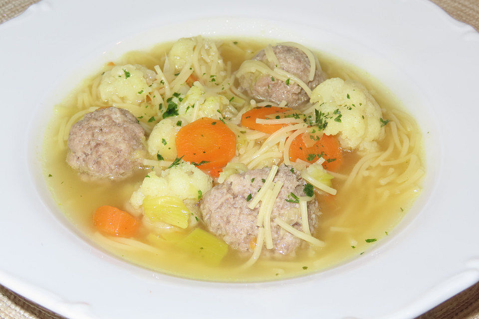 Blumenkohlsuppe