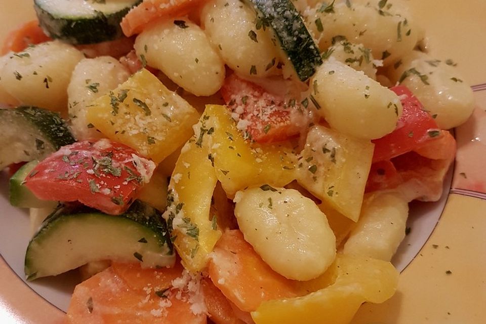 Gnocchi - Gemüse - Pfanne