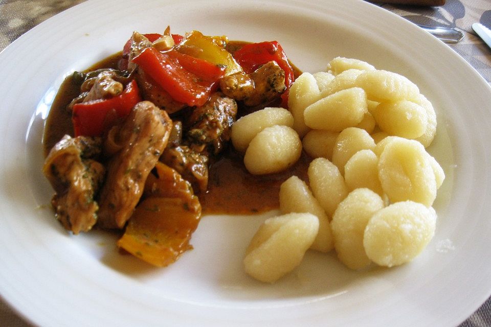 Gnocchi - Gemüse - Pfanne