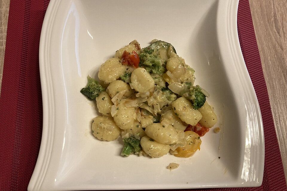 Gnocchi - Gemüse - Pfanne