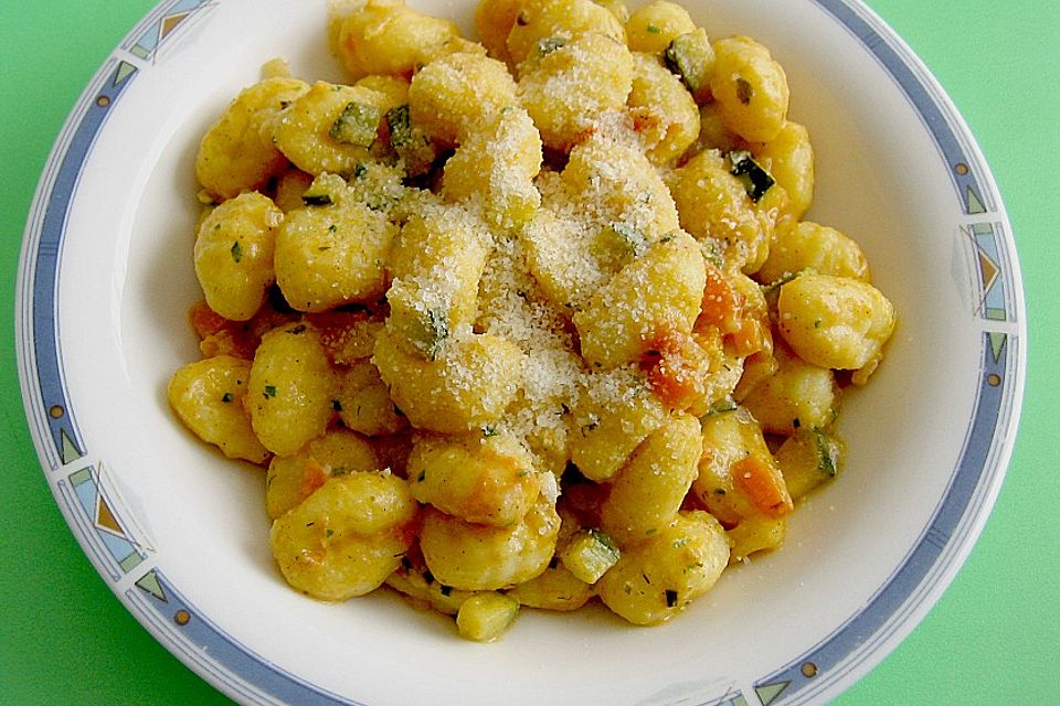 Gnocchi - Gemüse - Pfanne