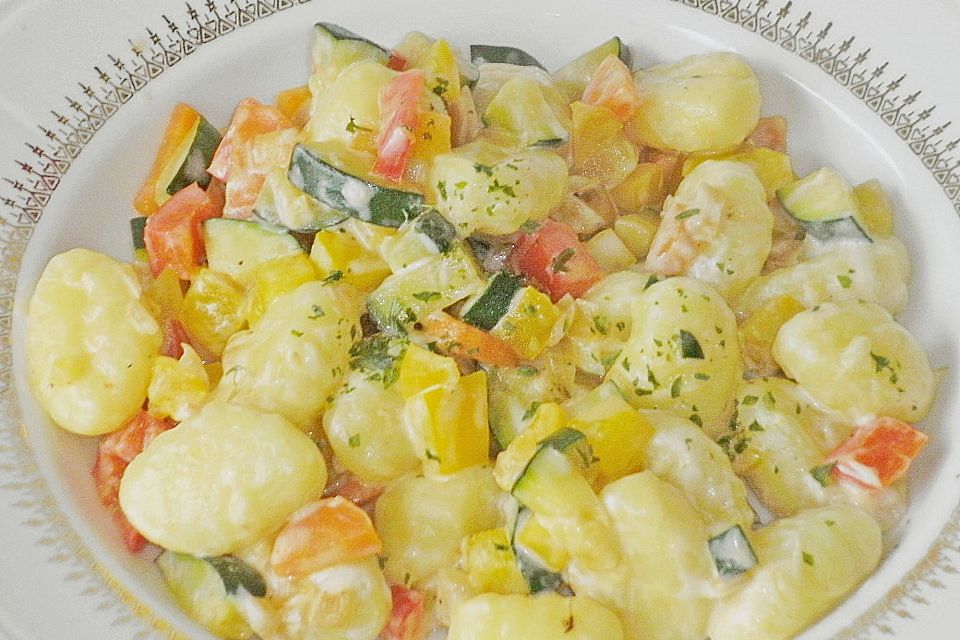 Gnocchi - Gemüse - Pfanne