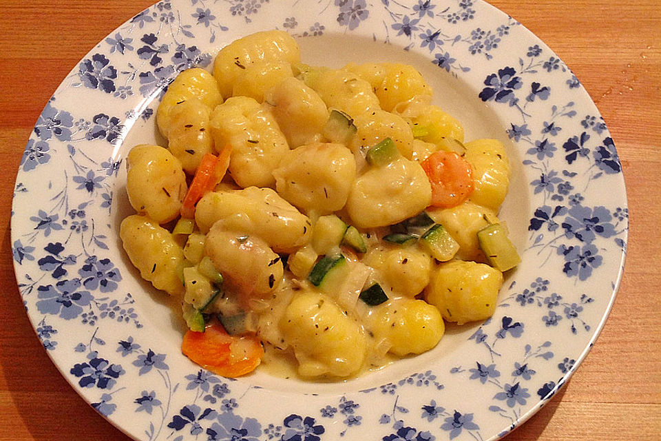 Gnocchi - Gemüse - Pfanne