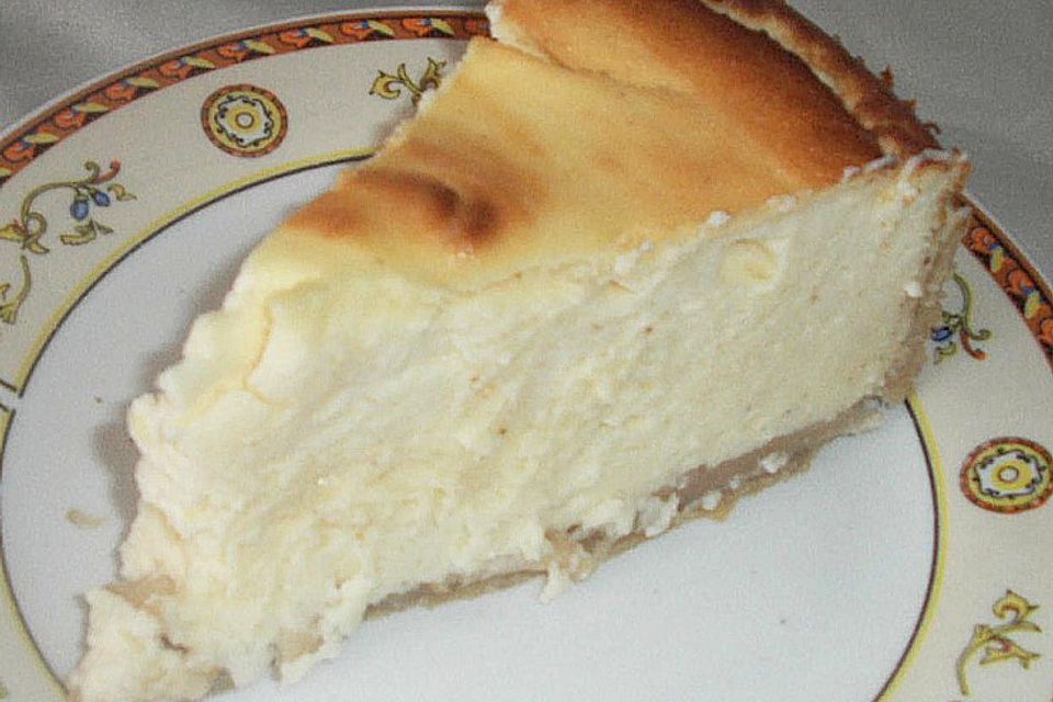 Vanilliger Käsekuchen