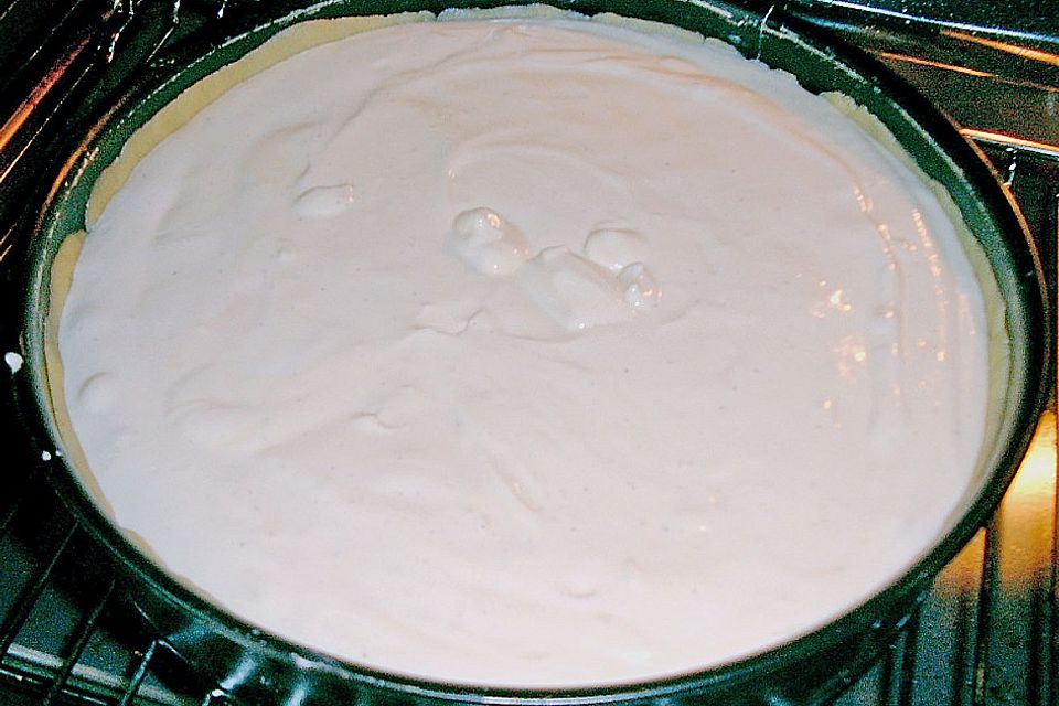 Vanilliger Käsekuchen