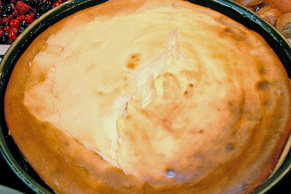 Vanilliger Käsekuchen