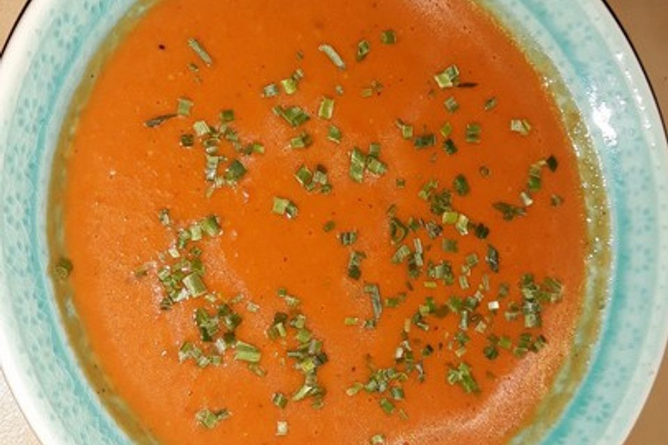 Schnelle Tomatensuppe