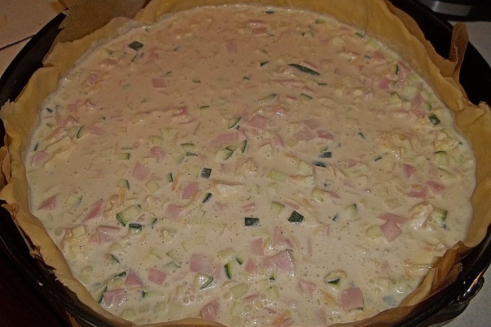 Zucchini - Quiche