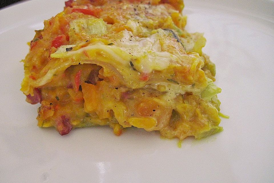 Kürbislasagne