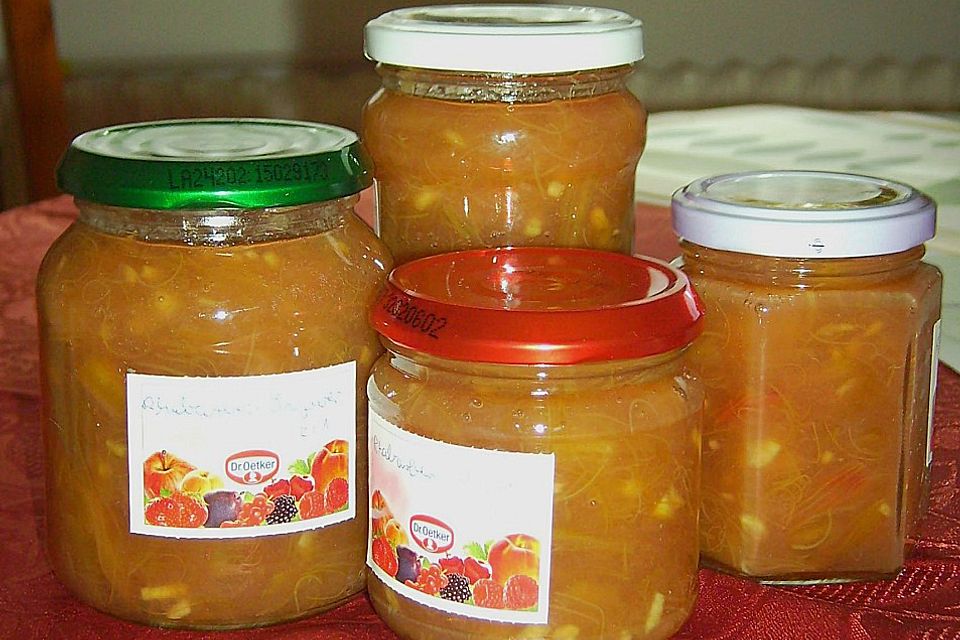 Rhabarber - Ingwer - Marmelade