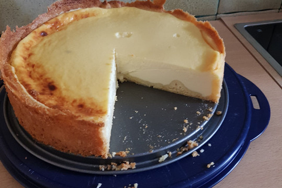 Käsetorte nach Oma Erika