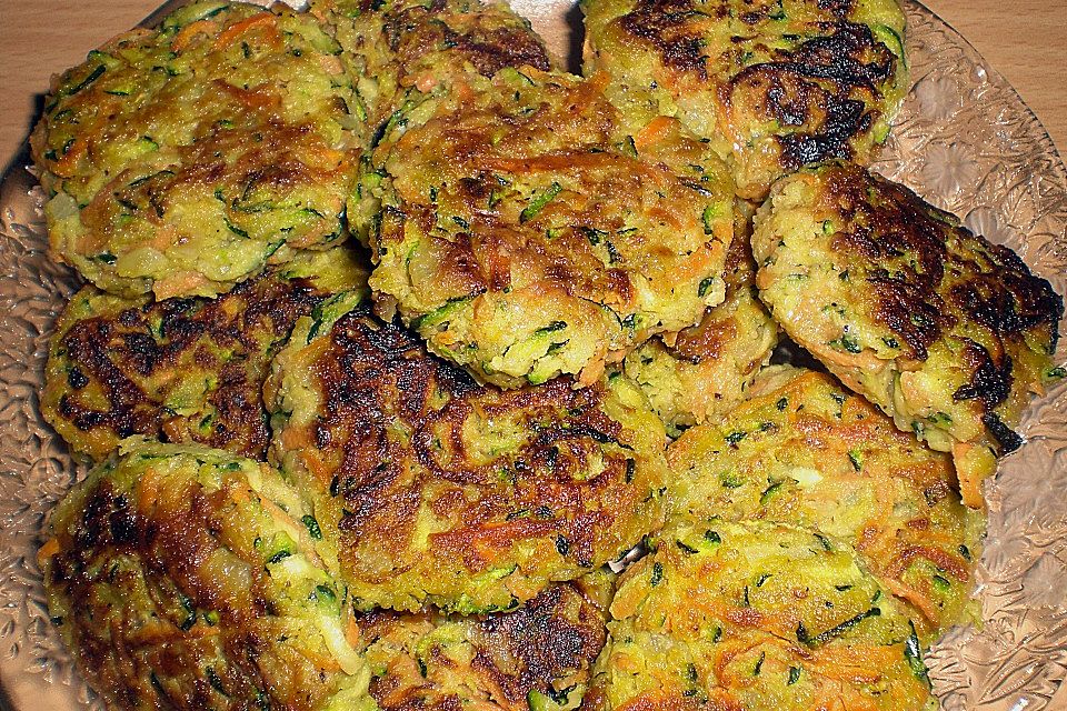 Zucchini-Frikadellen