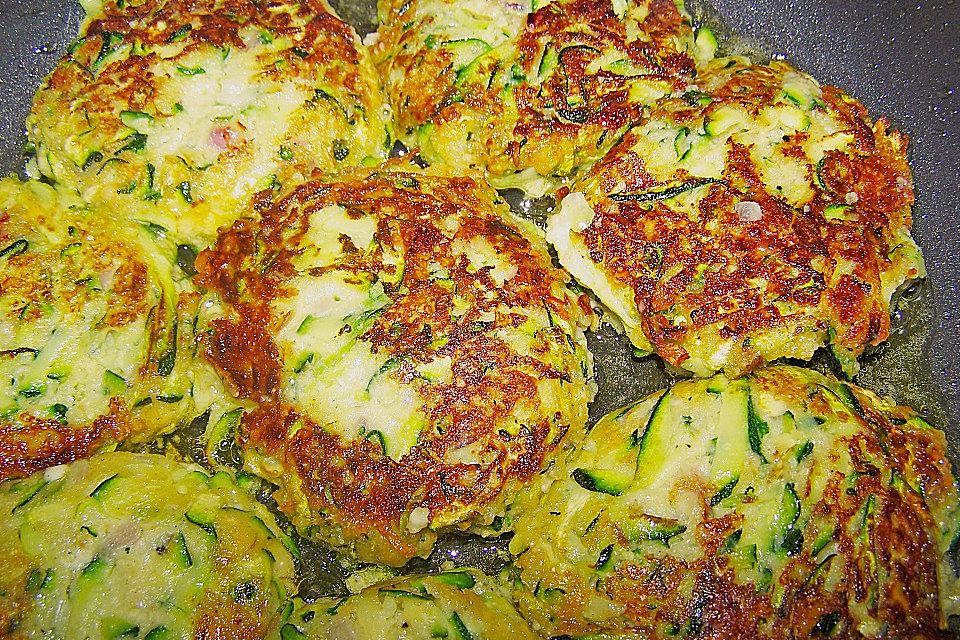 Zucchini-Frikadellen