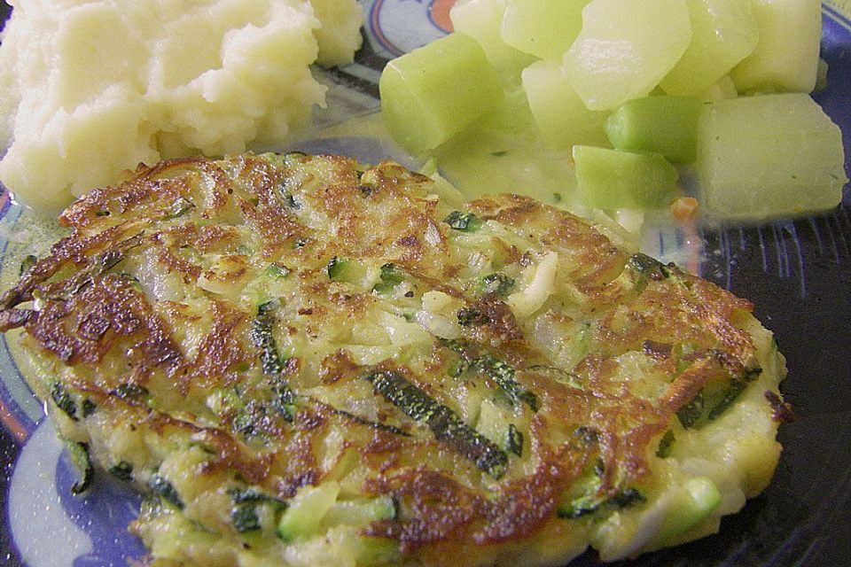 Zucchini-Frikadellen