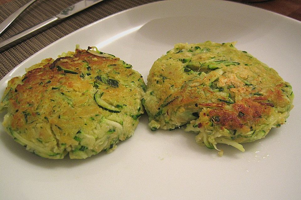 Zucchini-Frikadellen