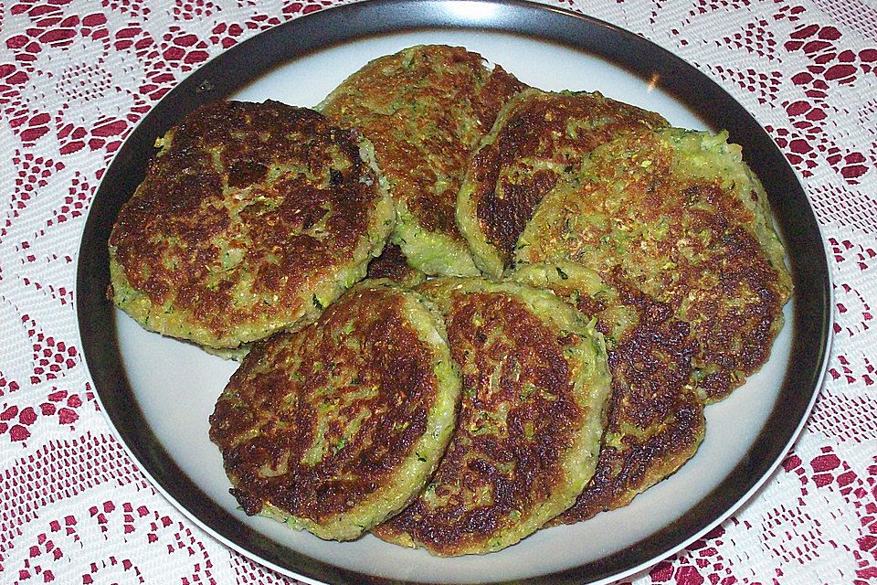 Zucchini-Frikadellen