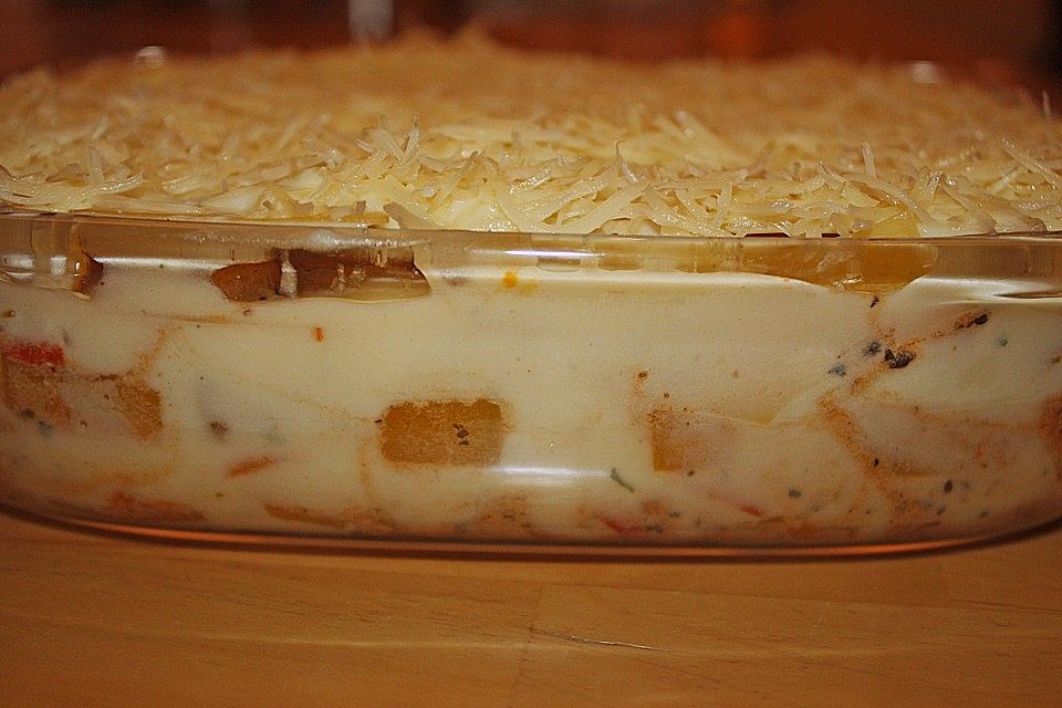 Kürbis - Lasagne