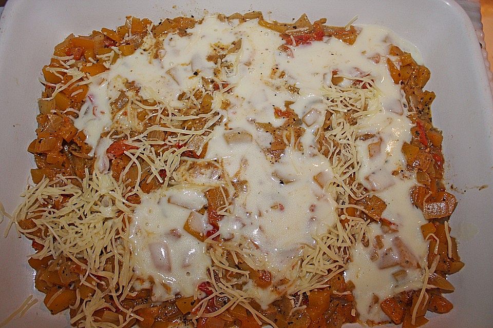 Kürbis - Lasagne