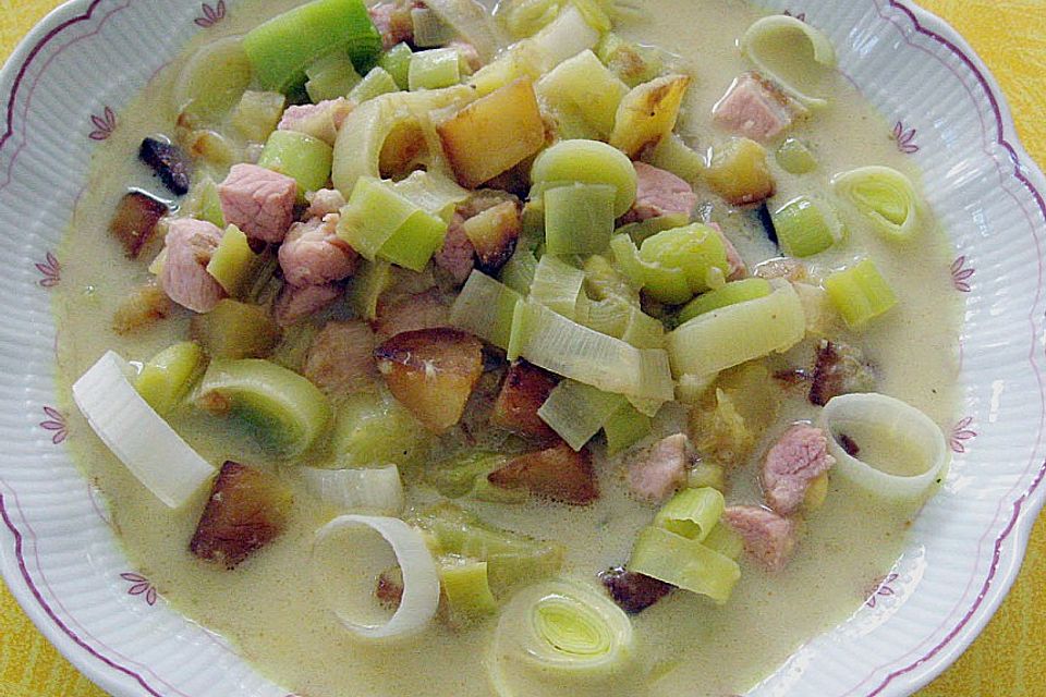 Curry - Lauch - Suppe