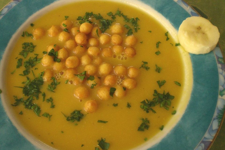 Süßkartoffel-Kokos-Suppe