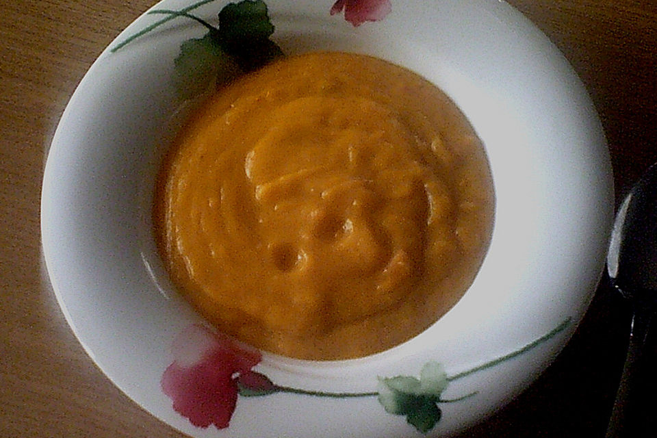 Süßkartoffel-Kokos-Suppe