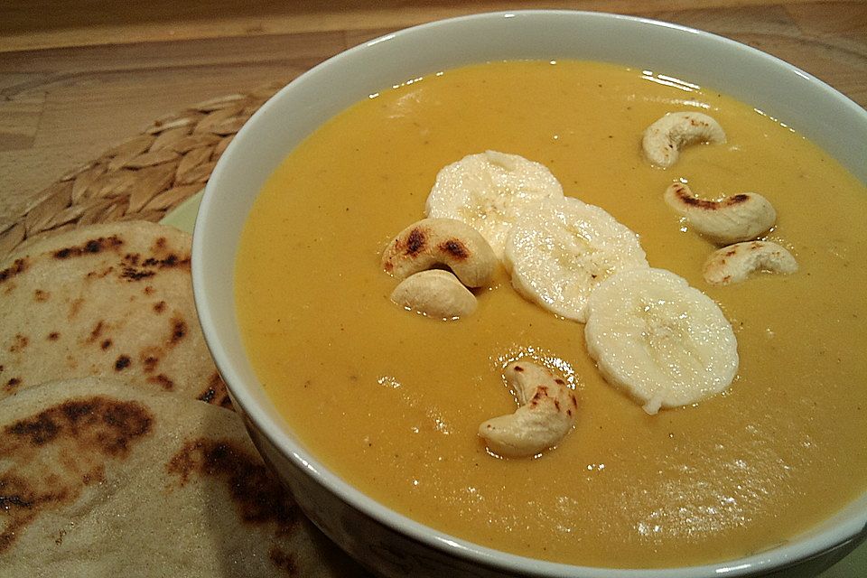 Süßkartoffel-Kokos-Suppe