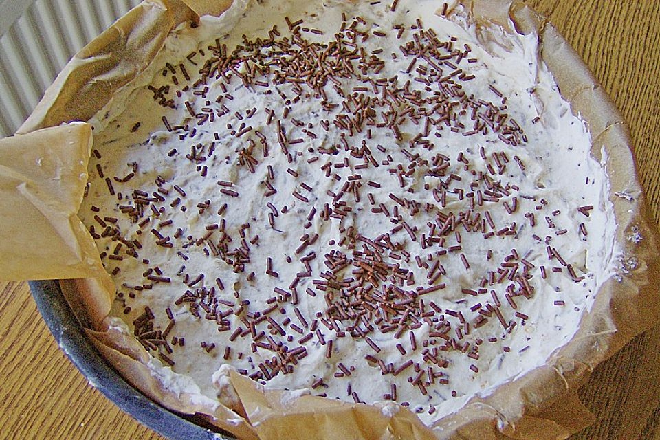 Sahneeis - Reiskuchen