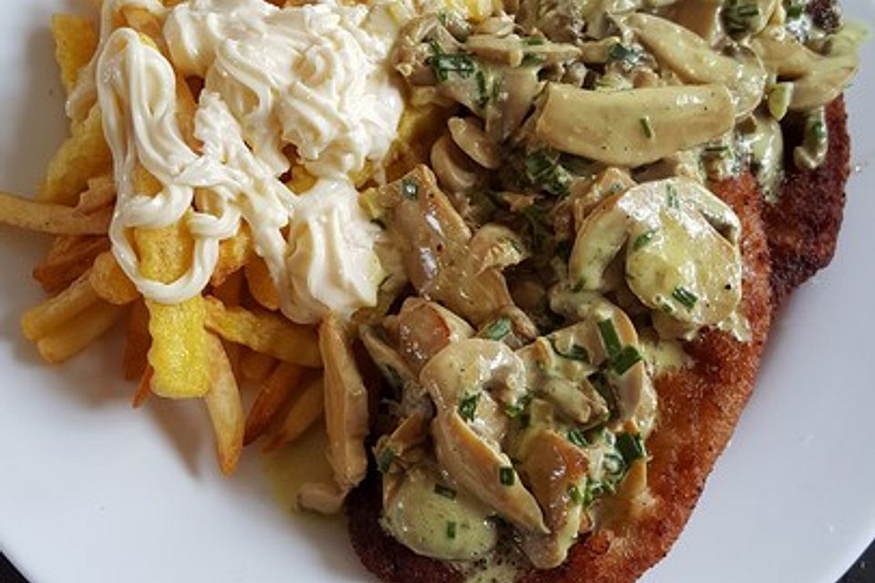 Schwäbische Jägerschnitzel