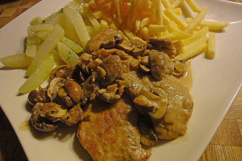 Schwäbische Jägerschnitzel