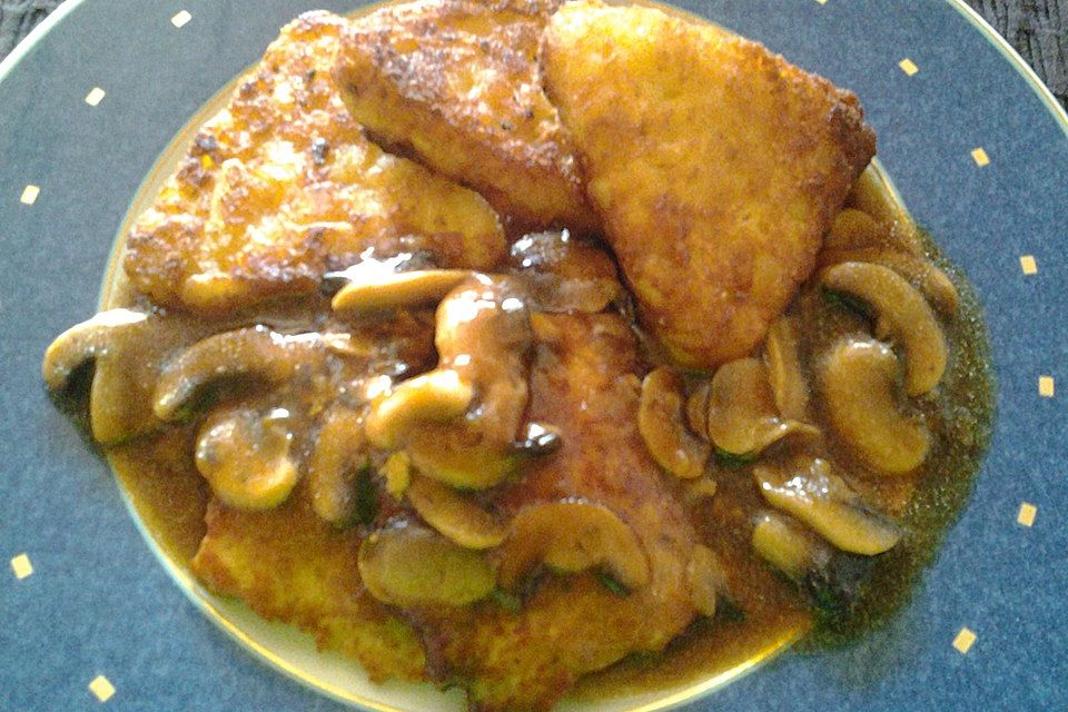 Schwäbische Jägerschnitzel