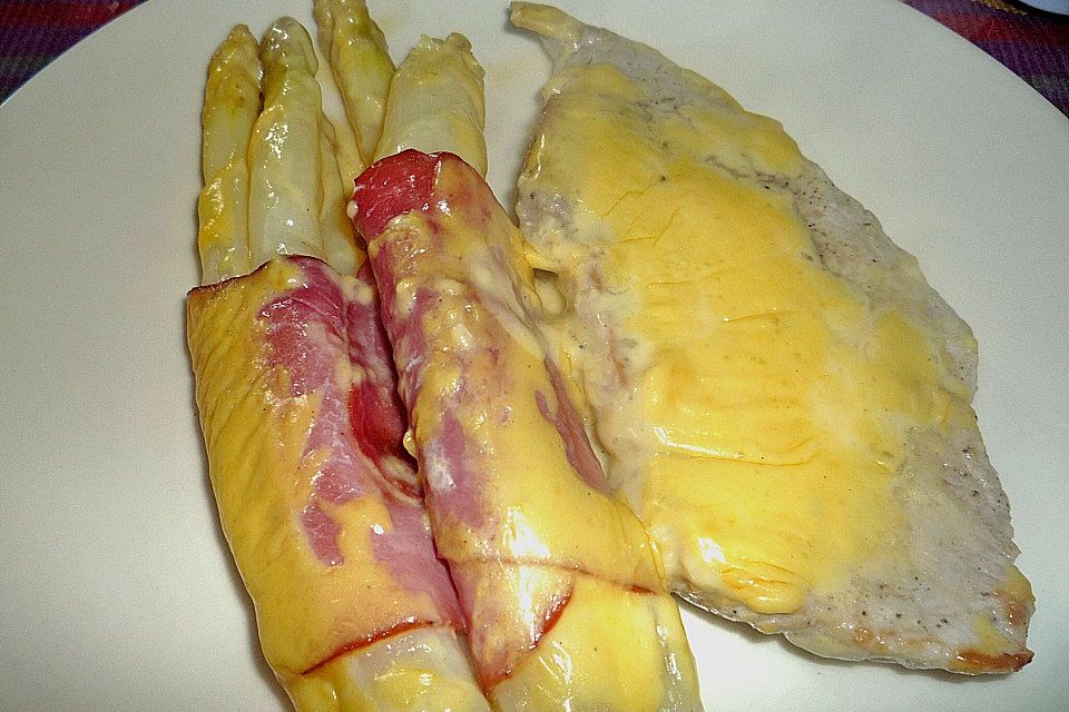 Spargel - Schinken - Schnitzel