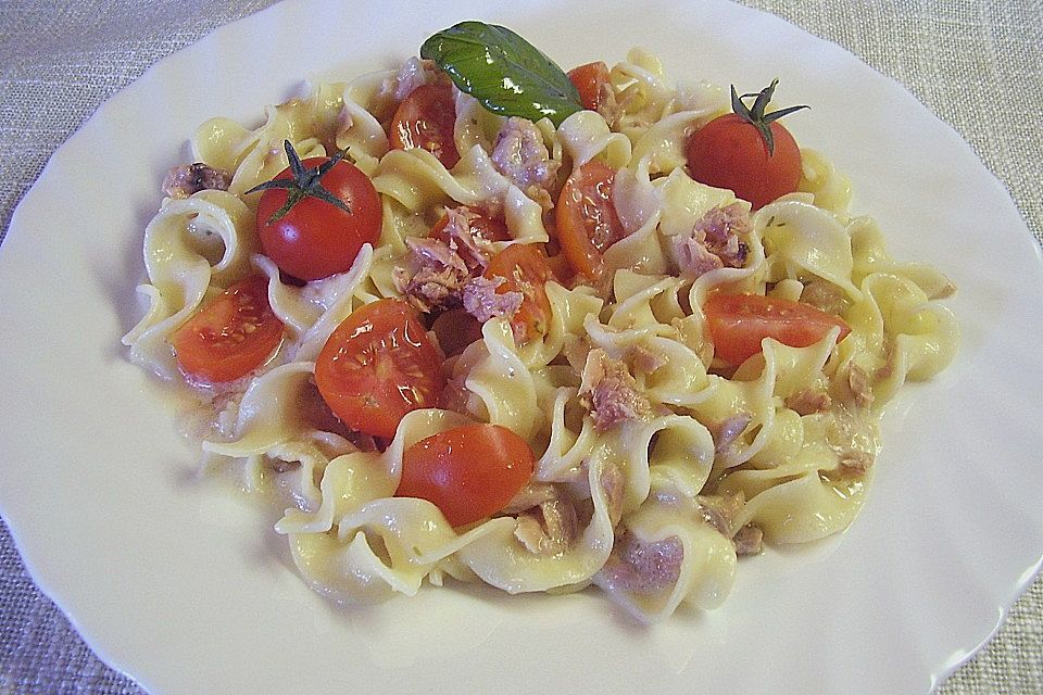 Farfalle mit Thunfisch