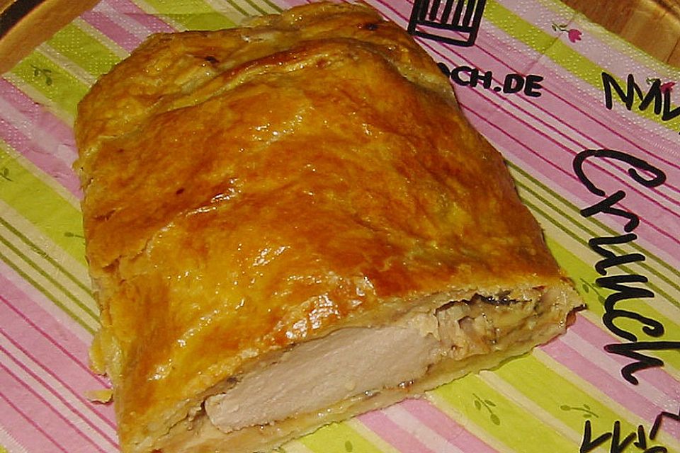 Schweinefilet im Blätterteig