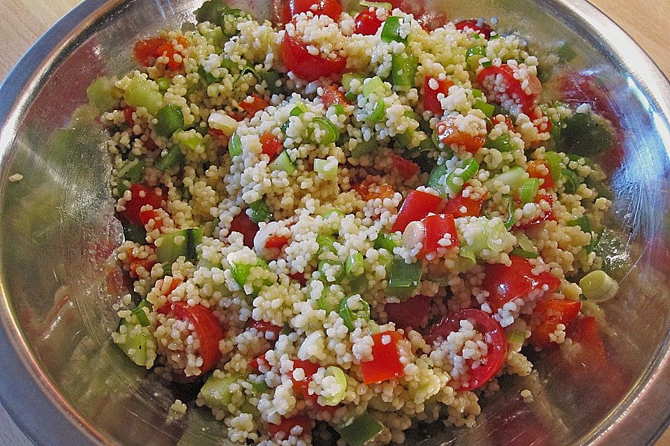 Bunter Couscous - Salat