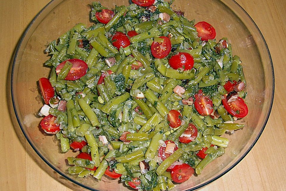 Bohnensalat mit Tomaten