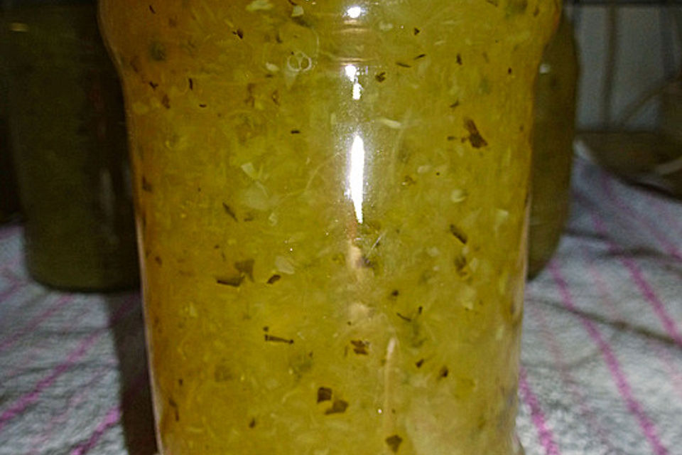 Zucchini - Ananas - Marmelade