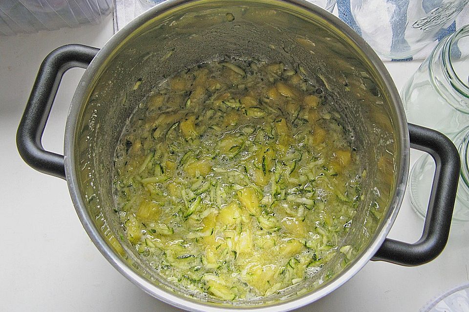 Zucchini - Ananas - Marmelade