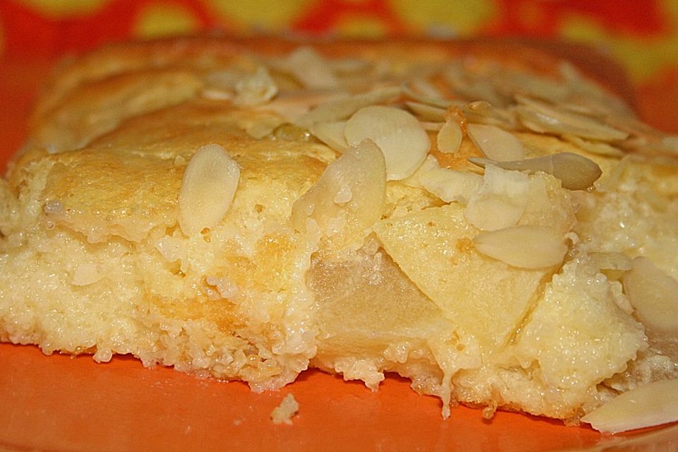 Apfel Grießauflauf