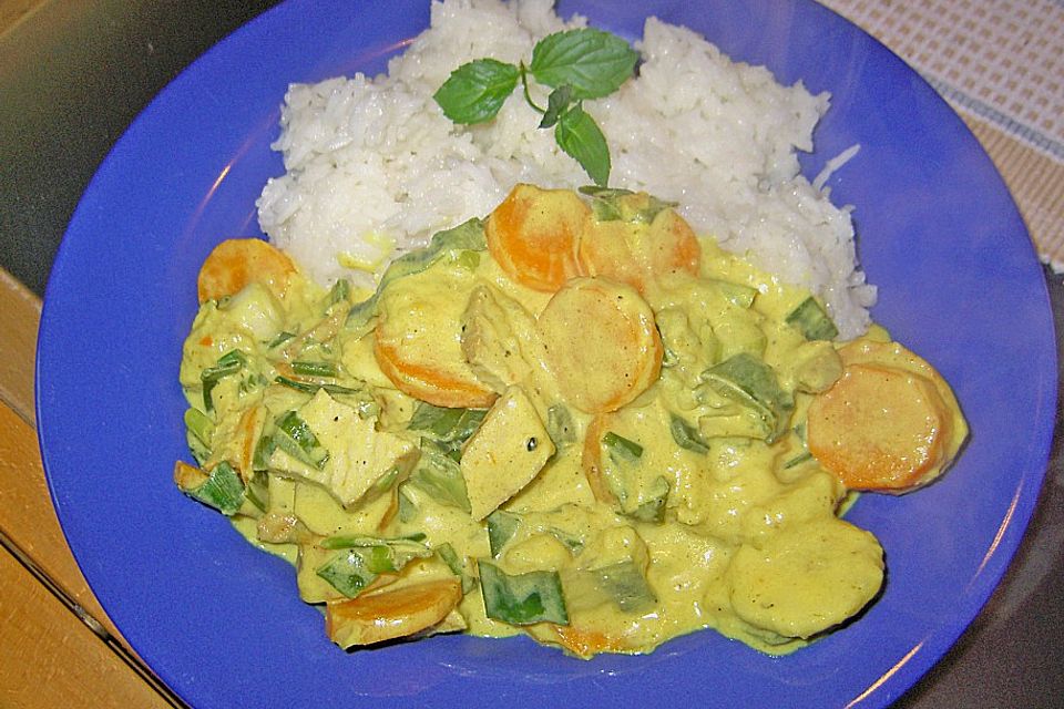 Bananen - Möhren - Curry