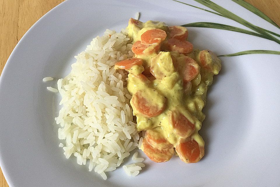 Bananen - Möhren - Curry