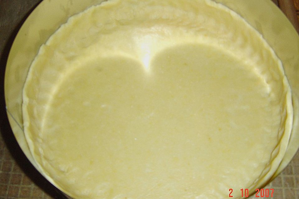 Birnenkuchen mit Vanilleguss