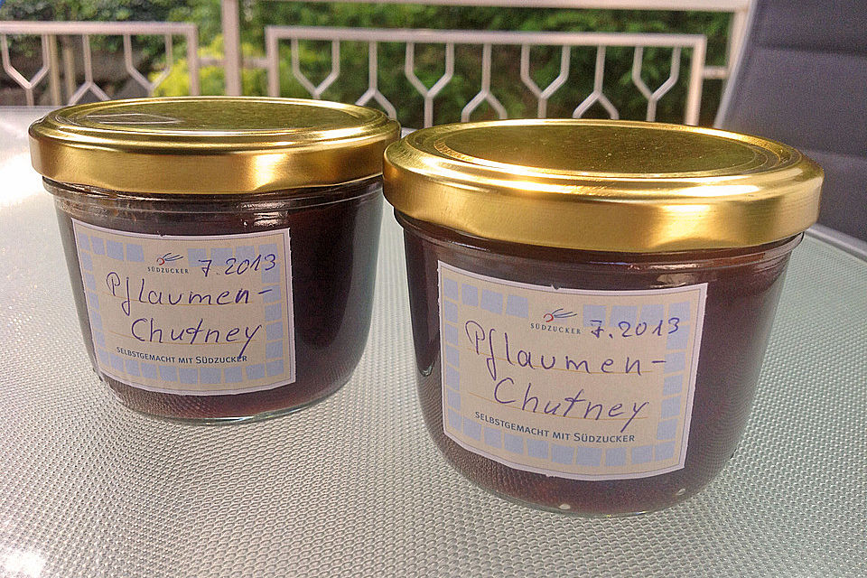 Pflaumen-Chutney